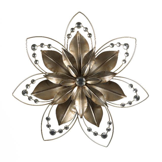 metal flower art