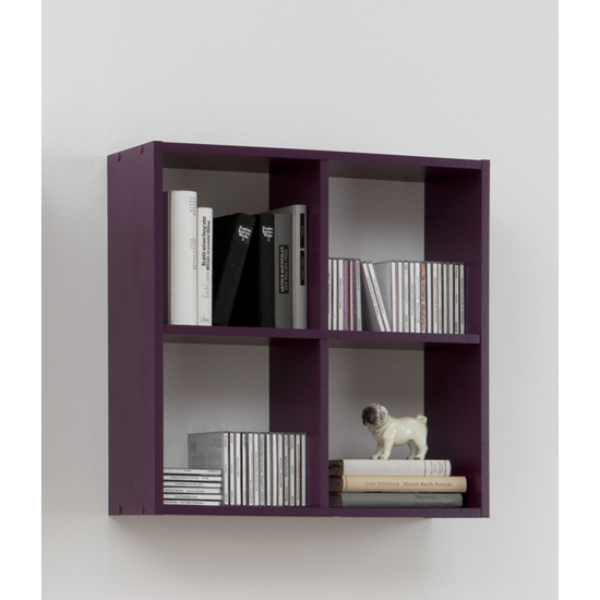 Purple Shelves