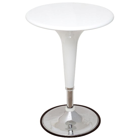 white bistro table