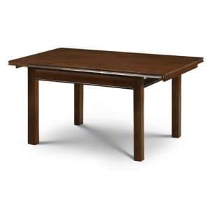 Calico Traditional Folding Wooden Dining Table In Mahogany - UK