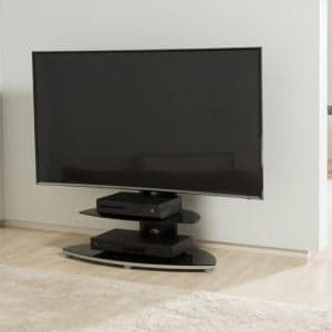 Maryland Cantilever Plasma TV Stand With 2 Shelves - UK