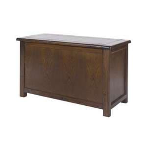 Birtley Blanket Box In Dark Tinted Lacquer Finish - UK