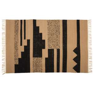 Botin Large Fabric Upholstred Trenza Rug In Multi-Colour - UK