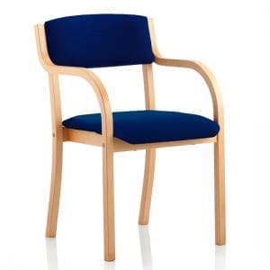 Charles Office Chair In Serene And Wooden Frame With Arms - UK