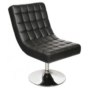Contemporary Black Relaxation Lounge Chair - UK