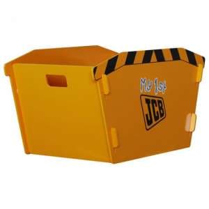 JCB Kids Skip Toy Box In Yellow - UK