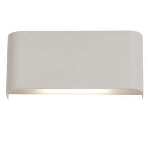 Match Box LED 2 Lights Up Down Wall Light In White - UK