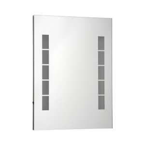 Melona Large Wall Bedroom Mirror With LED Lights In Clear - UK