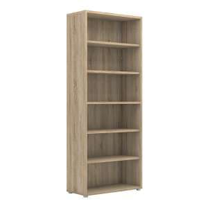 Prax 5 Shelves Home And Office Bookcase In Oak - UK