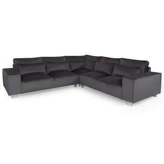 Corner sofa deals metal legs