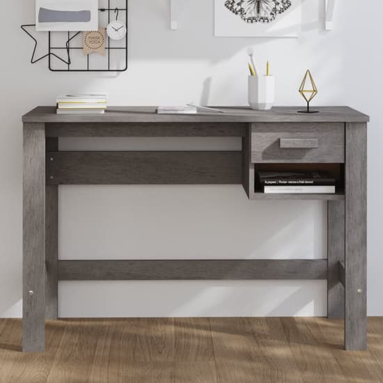 Hull Wooden Laptop Desk With 1 Drawer In Light Grey_1
