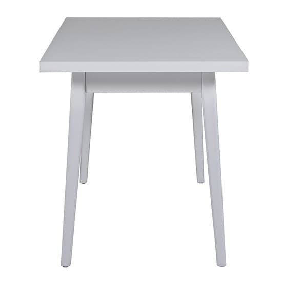 Lenci Wooden Dining Table With White Top And White Legs | Furniture in ...