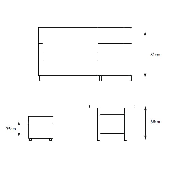 Meltan Outdoor Modular Lounge Dining Set In Pebble Grey | Furniture in ...