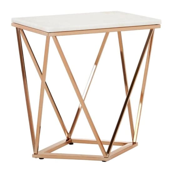 Stone triangle online end table