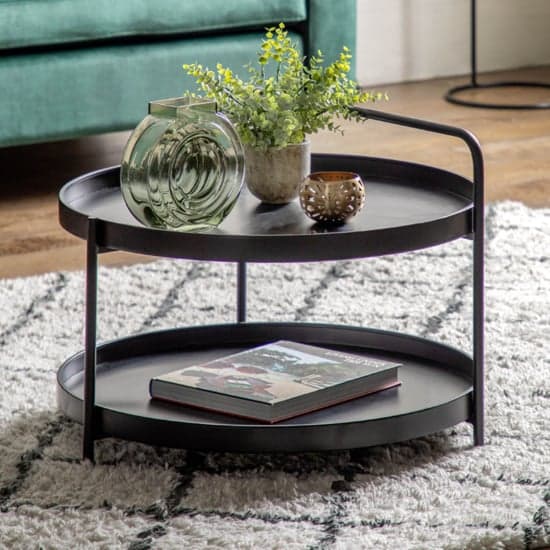 Contemporary metal coffee deals table