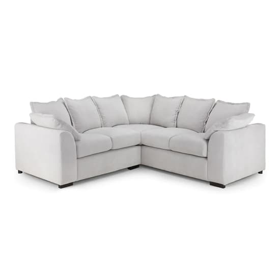 Velvet small deals corner sofa