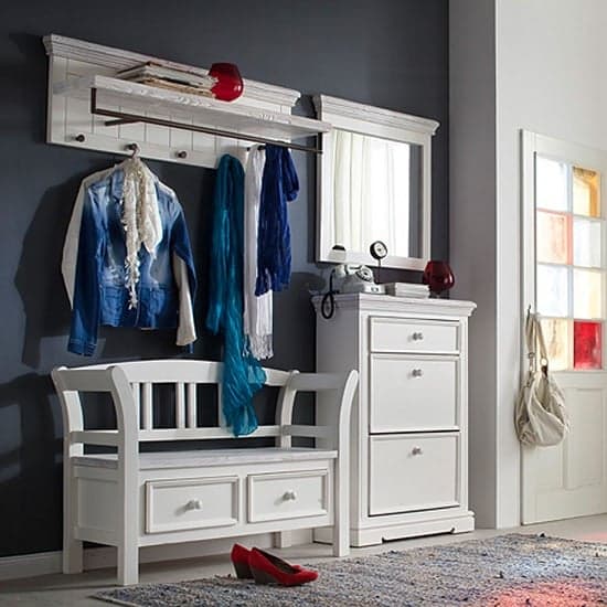 White deals entryway furniture