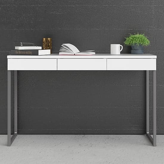 Walker 2 drawer desk deals in white