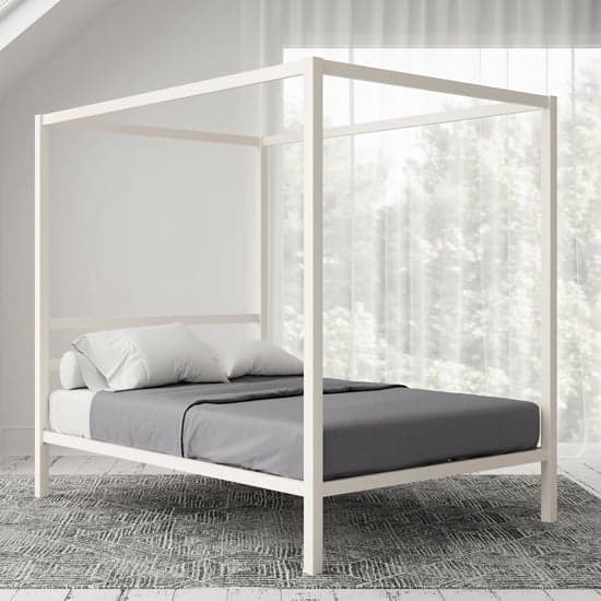 Canopy single online bed frame