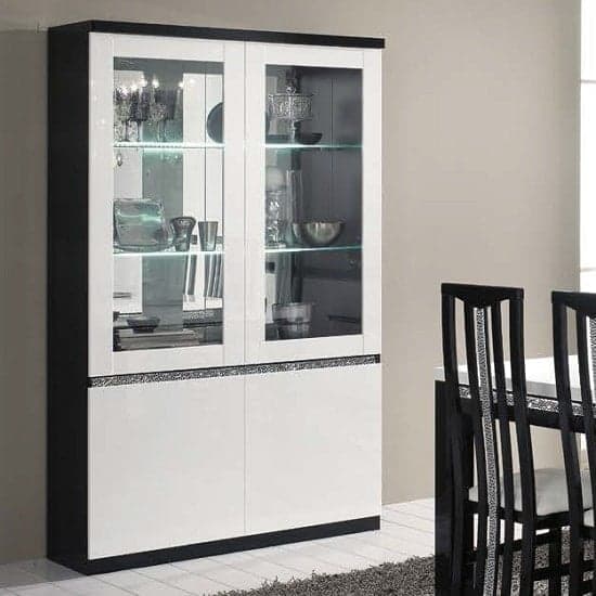 Black 2024 decorative cabinet