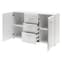 Adrian Sideboard In White With High Gloss Fronts And 2 Doors_3