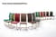 Libya Extendable Dining Table In White With 8 Paulo Chairs_7