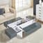Storm High Gloss Storage Coffee Table In Grey And White_4