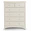 Caelia Chest of Drawers In Stone White With 6 Drawers_3