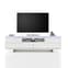 Boomer TV Stand In Matt White With 4 Drawers And LED Lighting_3