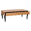 Brice Rectangular Mirrored Glass Coffee Table In Copper_3