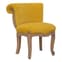 Cuzco Velvet Accent Chair In Mustard And Sunbleach_2
