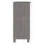 Hull Wooden Bookcase With 2 Shelf In Light Grey_4