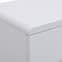 Manhattan High Gloss Bedside Cabinet With 2 Drawers In White_7