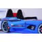 Sanford Kids Racing Car Bed In Blue With Back Seat And LED_3