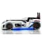 Sanford Kids Racing Car Bed In White With Back Seat And LED_2