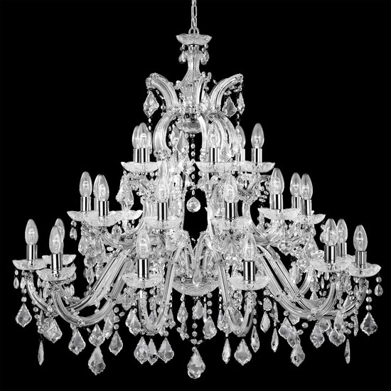 View Marie therese 30 lamp crystal chandelier ceiling light