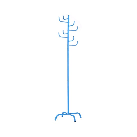 Product photograph of Cactus Contemporary Coat Stand In Blue from Furniture in Fashion