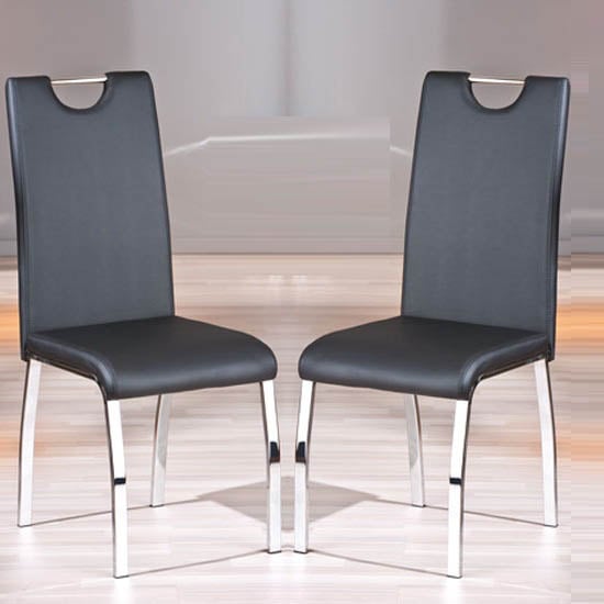 Martini Dining Chair In White Pair of Two Just For £129.95