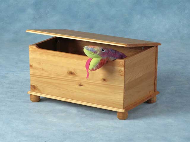 pine toy chest