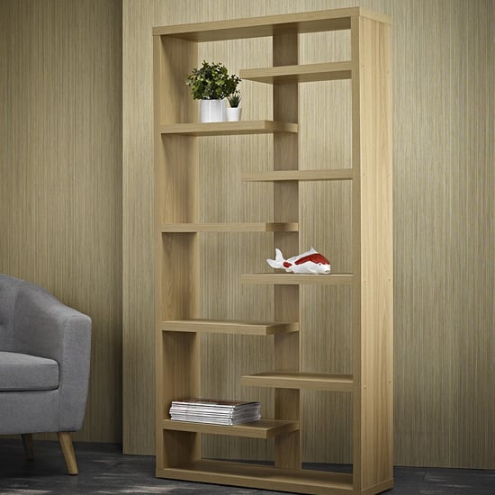 Toronto Wooden Shelving Unit In Oak | Sale