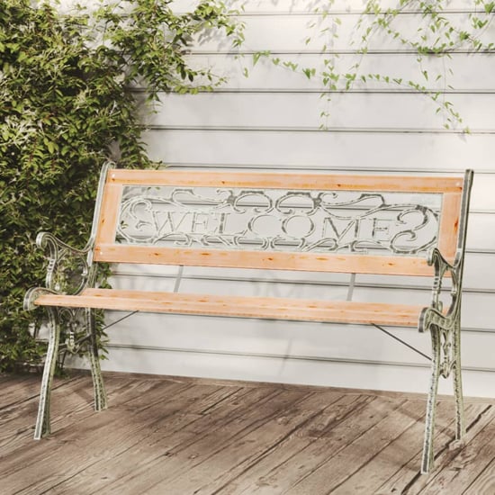 Read more about Adyta outdoor wooden welcome design seating bench in natural