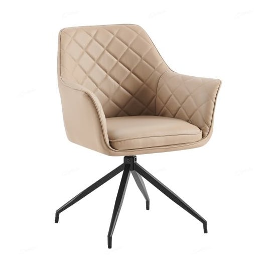 Read more about Alcoa faux leather dining chair in mink