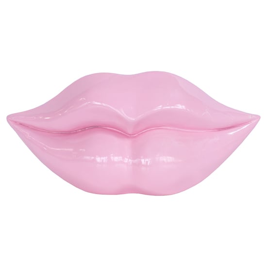 Product photograph of Alton Resin Lips Sculpture Large In Pink from Furniture in Fashion