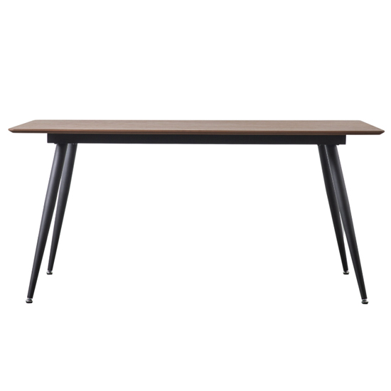 Product photograph of Aptly Rectangular Wooden Dining Table In Walnut from Furniture in Fashion