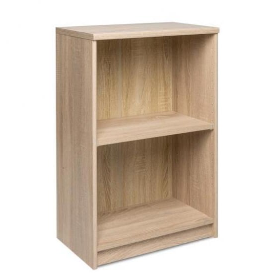 Aquarius Small Narrow Shelving Unit In Sonoma Oak With 1 Shelve ...