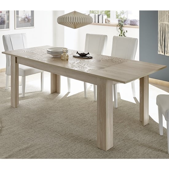Read more about Ardent wooden extendable dining table rectangular in sonoma oak