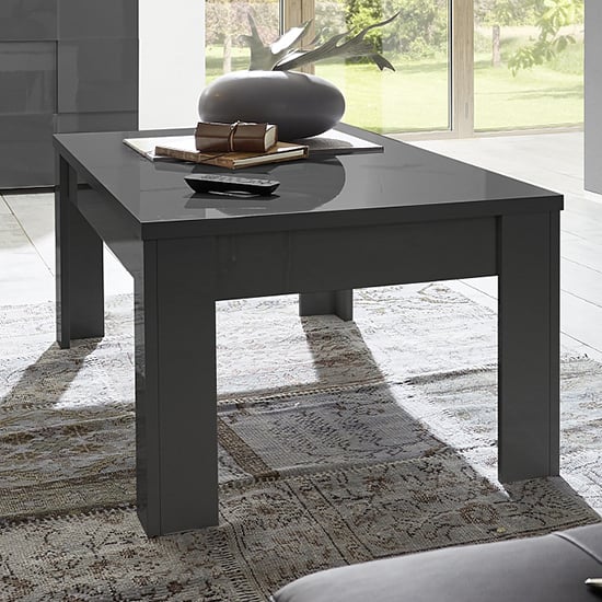Read more about Ardent high gloss coffee table in grey