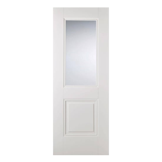 Product photograph of Arnhem Glazed 1981mm X 686mm Internal Door In White from Furniture in Fashion