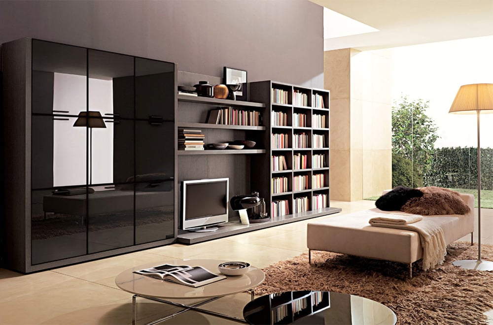 Storage Cabinet With Doors For Living Room