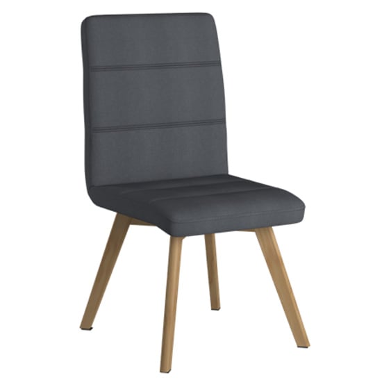 Product photograph of Aynha Fabric Home And Office Chair In Grey from Furniture in Fashion